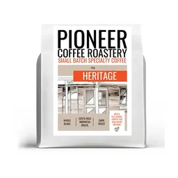 Heritage coffee beans from Pioneer Coffee Roastery