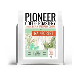 Rainforest Blend coffee beans from Pioneer Coffee Roastery