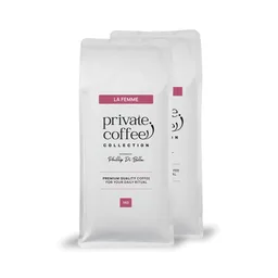 La Femme coffee beans from Private Coffee Collection