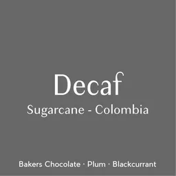 Decaf Colombia coffee beans from Prodigal Coffee Roasters