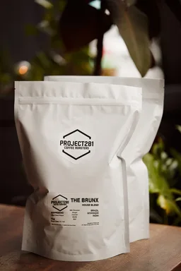 The Brunx coffee beans from Project 281 Coffee Roasters