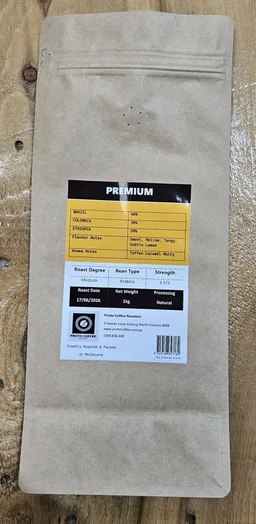 Premium Blend · 1kg coffee beans from Proto Coffee