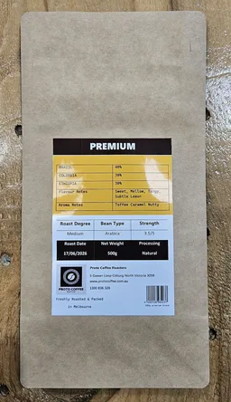 Premium Blend · 500g coffee beans from Proto Coffee