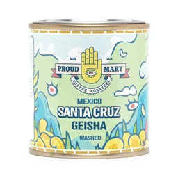 Santa Cruz Geisha coffee beans from Proud Mary Coffee