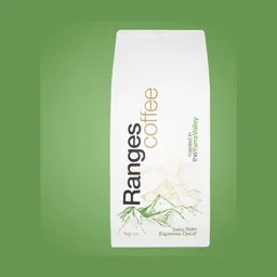 Espresso Decaf coffee beans from Ranges Coffee