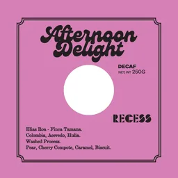 Afternoon Delight coffee beans from Recess Coffee