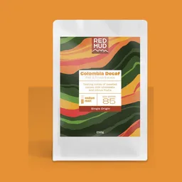 Colombia Decaf coffee beans from Red Mud Coffee Roasters