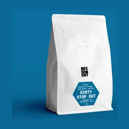 Dirty Stop Out coffee beans from Resident Coffee Roasters