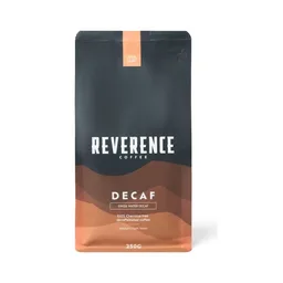 Decaf coffee beans from Reverence Coffee