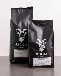 Blue Mountain coffee beans from Ricca Coffee Co.