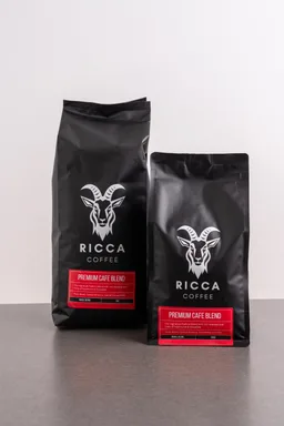 Cafe Blend coffee beans from Ricca Coffee Co.