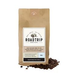 Traveller Blend coffee beans from Roadtrip Roasters