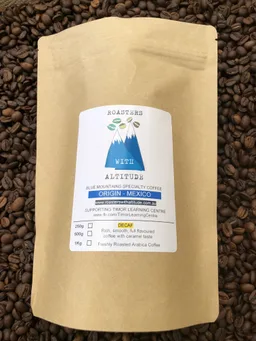 Colombian Decaf coffee beans from Roasters With Altitude