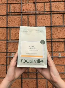 Geisha coffee beans from Roastville Coffee