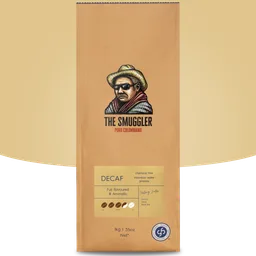 The Smuggler · Decaffeinated coffee beans from Ronita