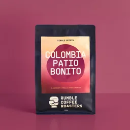 Patio Bonito Espresso coffee beans from Rumble Coffee Roasters