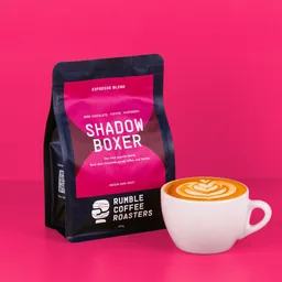 Shadow Boxer coffee beans from Rumble Coffee Roasters