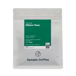 Clinton Ossa coffee beans from Sample Coffee Roasters