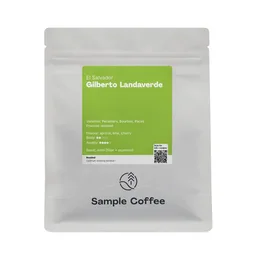 Gilberto Landaverde coffee beans from Sample Coffee Roasters