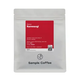 Kamwangi coffee beans from Sample Coffee Roasters