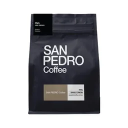 Jiwaka coffee beans from San Pedro Coffee Roasters
