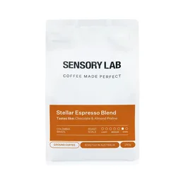 Stellar Espresso Blend coffee beans from Sensory Lab