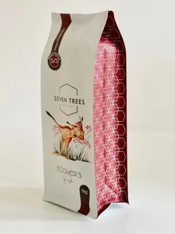 Boomer's Kick coffee beans from Seven Trees Coffee