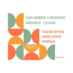Luis Anibal Calderon - Geisha coffee beans from Silva Coffee Roasters