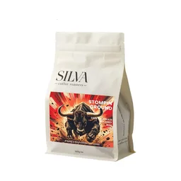 Stompin' Ground coffee beans from Silva Coffee Roasters