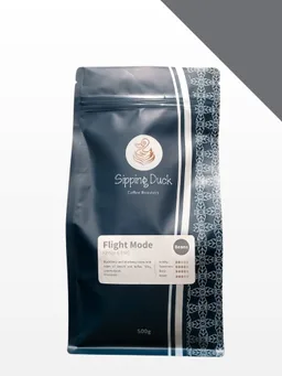 Flight Mode coffee beans from Sipping Duck Coffee Roasters