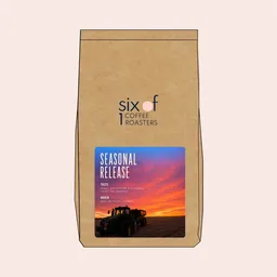 Las Flores Java coffee beans from Six of One Coffee Roasters