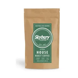 House coffee beans from Skybury Coffee