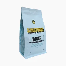Decaf coffee beans from Slingtown