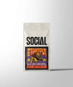 Guji Siko Uraga Natural Grade 1 coffee beans from Social Espresso