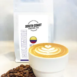Colombia coffee beans from South Coast Coffee Co