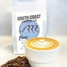 Force coffee beans from South Coast Coffee Co