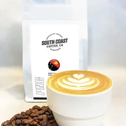 Papua New Guinea coffee beans from South Coast Coffee Co