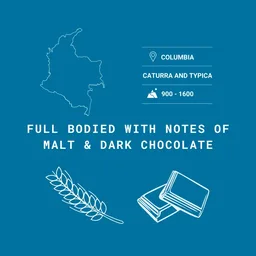Colombian Decaf coffee beans from Sparks Coffee Roasters