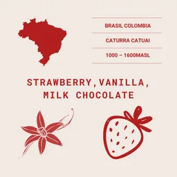 Strawberry Creme coffee beans from Sparks Coffee Roasters