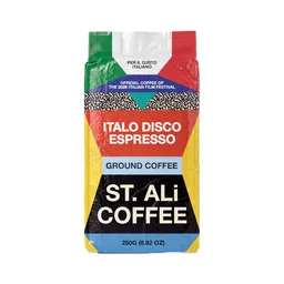 Italo Disco · Ground coffee beans from ST. ALi