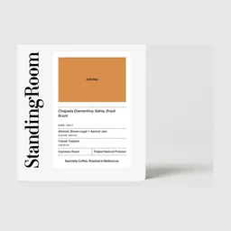 Airumá coffee beans from Standing Room Coffee