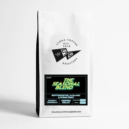 The Seasonal Blend coffee beans from STOKA Coffee Roasters