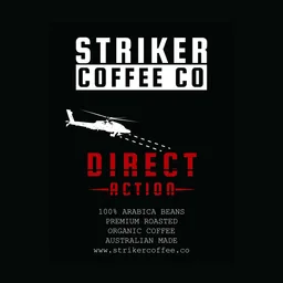 Direct Action coffee beans from Striker Coffee Co.