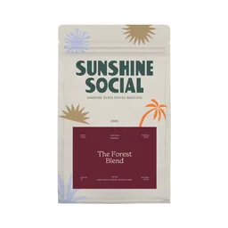 The Forest Blend coffee beans from Sunshine Social