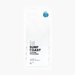 Glacier Water Processed Decaf Blend coffee beans from Surfcoast Coffee Roasters