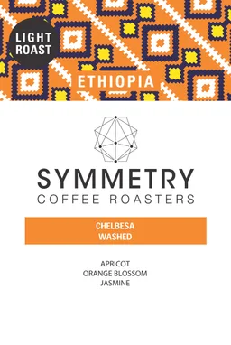 Chelbesa coffee beans from Symmetry Coffee Roasters