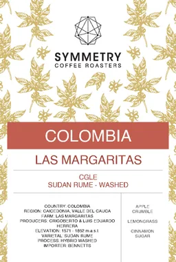 Las Margaritas coffee beans from Symmetry Coffee Roasters