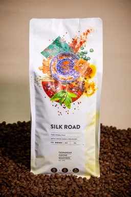Silk Road coffee beans from Tasmanian Coffee Roasters