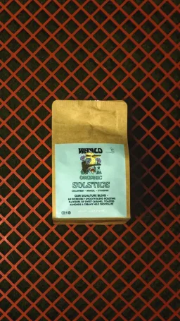 Solstice Blend coffee beans from That's Whyld Coffee Roasters