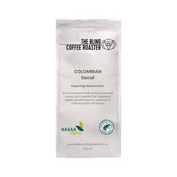 Colombian Decaf coffee beans from The Blind Coffee Roaster